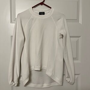 NUX Cream Long Sleeve Sweatshirt